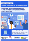 Affiche colloque international sur les données de santé